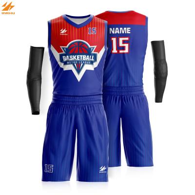 China Breathable Made In China Fast Shipping Sports Wear Pink And Black Basketball Uniforms Sets For Kids for sale