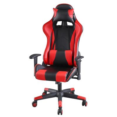 China Convertible Swivel Office PC Gaming Chair with Removable Head and Lumbar Pillows for sale