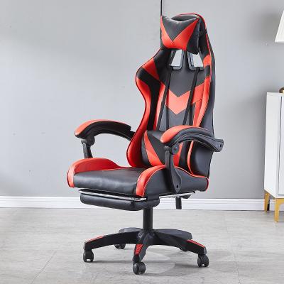 China Convertible Manufacturer Luxury Reclining Footrest PC Computer Game Chair Racing Chair Ergonomic Gaming Chair for sale