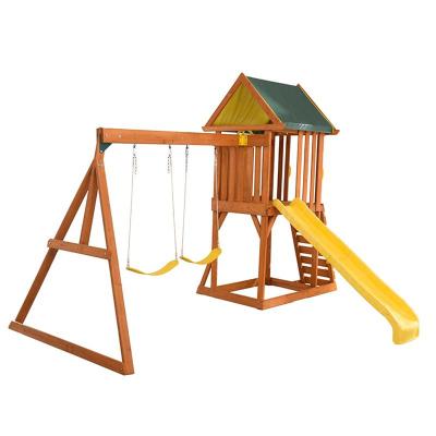 China Professional Customization Easily Collected Outdoor Amusement Playground Kids With Yard Swing Sets for sale