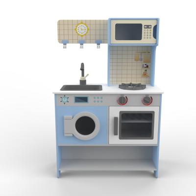 China Kids Room Kitchen Set Real Cute Funny Kids Cooking Wooden Toys Kitchen Toys for sale