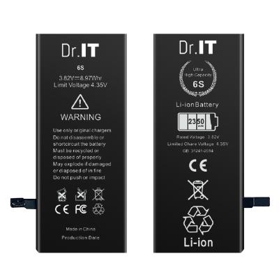 China 100% Custom Brand New Dr. IT Mobile Phone Batteries China Mobile Phone Battery 6S Cellphone For Iphone 6S Battery for sale