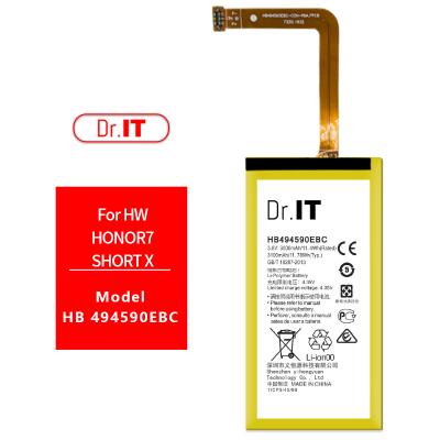 China 100% Mobile Phone Dr. IT Life Battery Mobile Phone Battery For Huawei Honor7 Battery X HB494590EBC Shortly for sale