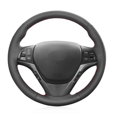 China Cobertura do volante de couro genuíno para o Hyundai Genesis Coupe Rohens 2009-2016 em bege à venda