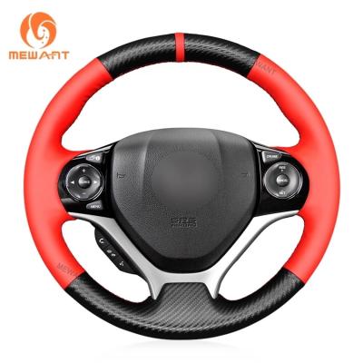 China Sports Design Custom Steering Wheel Cover for HONDA Accord/Civic/Fit/Jazz/CRV/Odyssey/Pilot/HRV/Crossroad/Ridgeline/Vezel/Spirior/CRZ/S2000 for sale