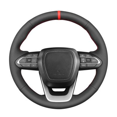 China Protective and Stylish Car Steering Wheel Cover for Toyota Innova 2020 2021 2022 2023 for sale