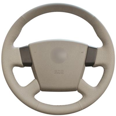 China Customize Your Own Light Blue Leather Steering Wheel Cover for 2008-2013 Nissan Teana for sale