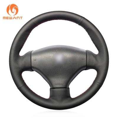 Chine Facteur de vente en gros Couverture du volant en fibre de carbone PU pour Peugeot 206 1998 1999 2000 2001 2022-2005 206 SW 2003-2005 206 CC 2004 à vendre