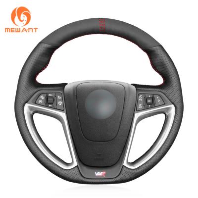 China MEWANT For Opel Astra Opc The New Original Leather Steering Wheel Cover Four Seasons Universal Suede Steering Wheel Wrap for sale