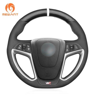 China Preço da fábrica Capa do volante de costura manual de fibra de carbono em massa personalizada para Opel Astra OPC 2012-2015 / Astra GTC OPC 2012-2018 à venda