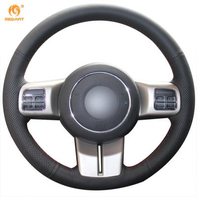 China Steering Wheel Cover for Jeep Compass Grand Cherokee Wrangler Patriot 2012 2013 2014 for sale