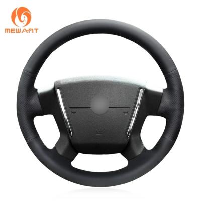 China Car Accessory Car Interior Decoration Custom Hand Sewing Steering Wheel Cover For Dodge Caliber Avenger 2007 2008 2009 2010 2011 for sale