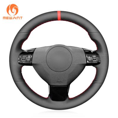 China Cubierta del volante de cuero de coser a mano para Opel Vauxhall Corsa VXR Holden Astra H GSI Zafira B OPC Signum Vectra C en venta