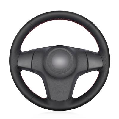 China Capa del volante de cuero artificial de costura a mano para Chevrolet Niva 2009-2017 3-Spoke Vauxhall Corsa D Opel Corsa D en venta