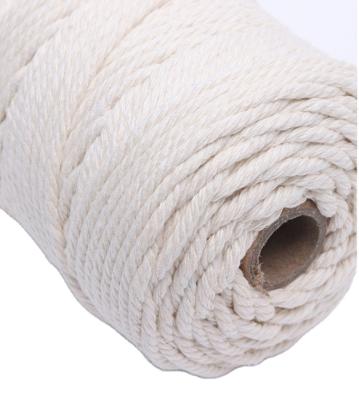 China Minimalist Cotton Twine 3mm Rope Roll For Handmade Decoration for sale