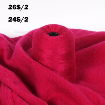 China Manufacturer wholesale high quality 100% soft cashmere yarn 26S/2 anti-static anti-pilling weaving for chatting pure cashmere for knitting for sale