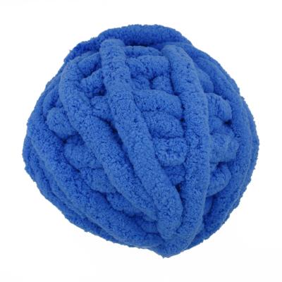 China Wholesale Anti-bacteria Polyester Chunky Chenille Bulky Yarn For Chenille Knitting Blanket for sale