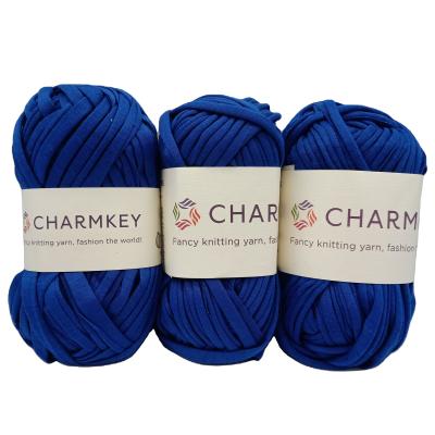 China Wholesale Recycled Fabric Yarn T-shirt Crochet Yarn Chunky Spaghetti Yarn For Hand Knitting *consult seller for actual freight* for sale