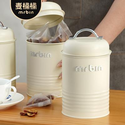 China Mr.bin Viable Sealed American Storage Tub Kitchen Storage Containers Small Tea Pot Snacks Candy Organizer for sale