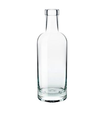 China 250ml Wine Spirits New Product Empty Round Glass Bottle for sale