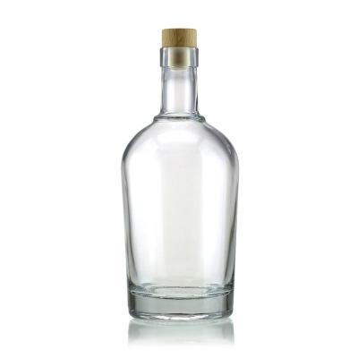 China Wholesale Popular Wine 200ml 375ml 700ml Glass Whiskey Bottles for sale