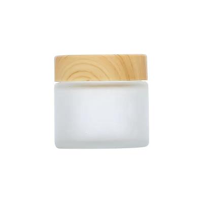 China Factory Supply Best Direct Quality Recyclable Assured Glass Cosmetic Jar for sale