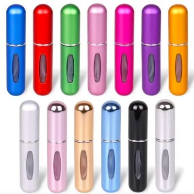 China Perfume Custom Color Twist Up Perfume Spray Bottle Refillable Pocket Perfume Atomizer 10ml for sale