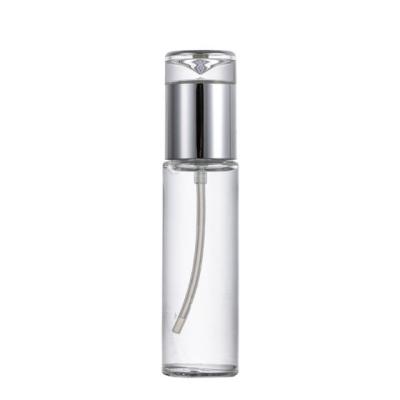 China OEM 100ml Cosmetic Empty Glass Cosmetic Bottles 3oz Opal White Airless Lotion Cream Glass Bottle for sale