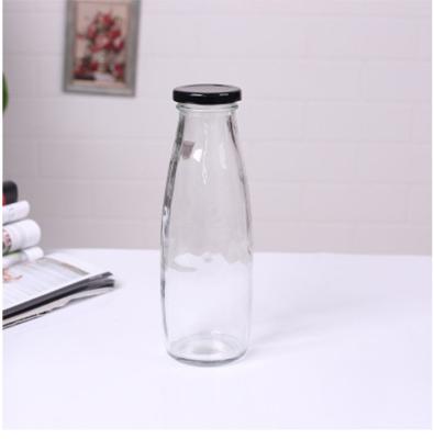 China Recyclable 500ml Yogurt Milk Glass Drink Bottle for sale