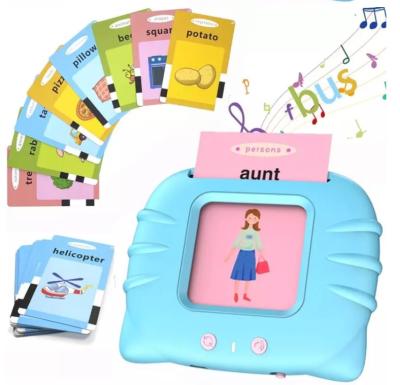 China 2022 Educational Children Early Learner Gift English Study Books For Children Book Musical Children English Voice Learning Card Machine for sale