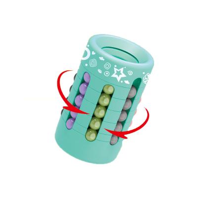 China 2022 Toy Cube Anti Stress Bean Top Magic Cube , Rotating Cube Pen Holder Magic Stress Relieve Finger Restless Person Toys Back To School 2022 for sale