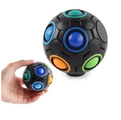 China Wiggle Toy 2022 Wiggle Person Magical Rainbow Ball Spinners Puzzle Cube Brain Games Glow In The Dark Wiggle Person Ball Spinner Wiggle Toys for sale