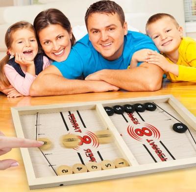 China Wooden board game of the best gift of hockey game toys hockey table hot wooden interactive intelligence wooden toy for sale