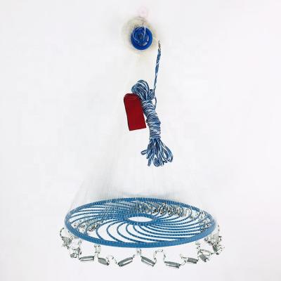 China High Tensile American Nylon Commercial Monofilament Frisbee Hand Casting Cord Hand Throw Net Gill Net for sale