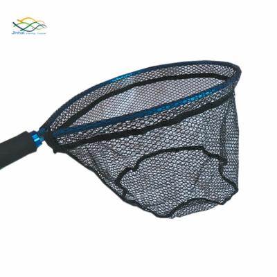 China Wholesale Collapsible Collapsible Telescopic Long Handle Multifilament Fishing Net Catch Landing Nets for sale