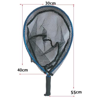 China Land 45cm Folding Fish Landing Net Fishing Tackle Fly Fish Landing Net for sale