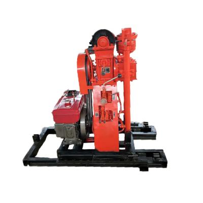 China Machinery repairs workshop portable type eological hydraulic drilling rig water well Hongrun exploration sampling drilling rig for sale