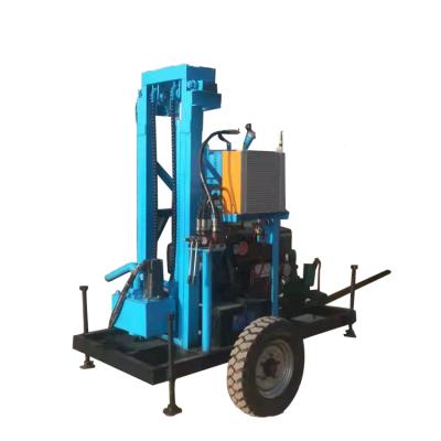 China Hongrun 150m Water Well Drilling Rig Portable Type Hydraulic Core Drilling Machinery Repair Shops for sale