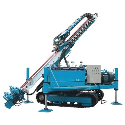 China Machinery Repair Shops Hongrun Crawler Percussion Hydraulic Anchor Horizontal Directional Drilling Rig Changchai Diesel for sale