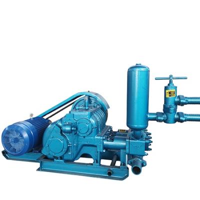 China Factory Hongrun portable horizontal double cylinder reciprocating double acting piston mud pump for drilling rig machine mud pump for sale