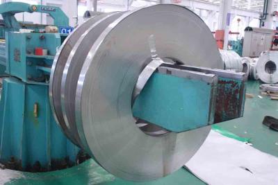 China 201 / 410 BA Stainless Cold Rolled Steel Strip With Slit Edge , PVC Coated for sale