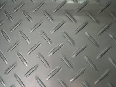 China AISI / ASTM Stainless Steel Chequered Plate Steel Checkered Plate For Bridges for sale