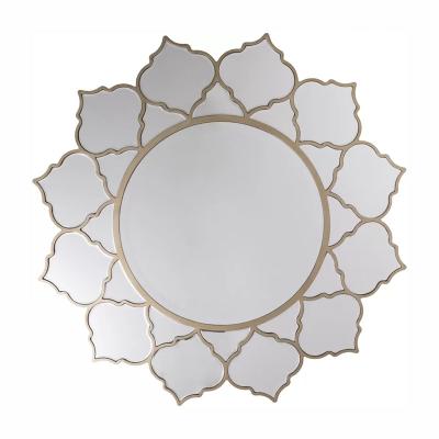 China New Contemporary Classic Porch Mirror Background Wall Hanging Mirror Bar Bathroom Decorative Mirror for sale