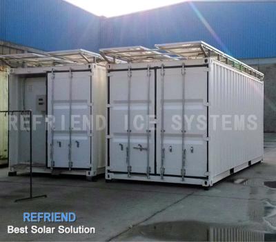 China Solar Power 20' Reefer Container Cold Room for sale