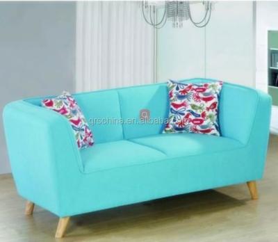 China Foldable blue lifestyle living furniture sofa for sale for sale