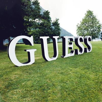 China 3D Metal Free Standing Letter For Public Area Large Light Giant Letters Light Up Letters Events Illuminated Free Standing Led Large Giant Letters for sale