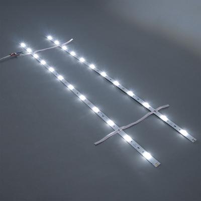 China Easy installation led strip lights rgb waterproof rgb dmx 12v 4mm rge transom uv led strip lights for sale