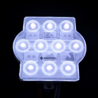 China Channel Letter Advertising Led Module Injection For Light Box Waterproof High Power RGB Led Injection Module for sale