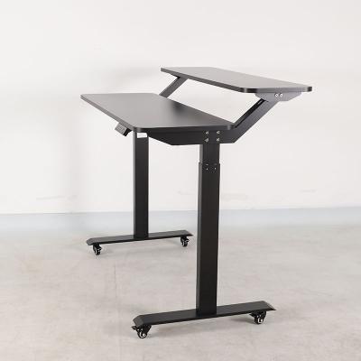 China Adjustable (Height) In Vending Office Smart Adjustable Motor Lift Standing Desk for sale