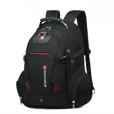 China With USB management computer backpack manufacturers custom new waterproof USB travel men's backpack large capacity backpack for sale